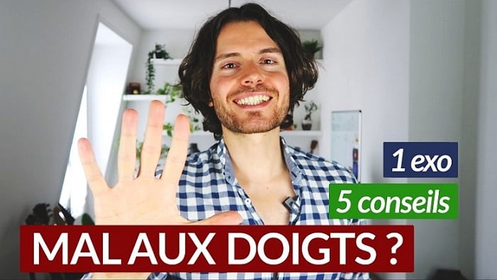 5 conseils (+1 exo) pour ne plus avoir mal aux doigts en guitare