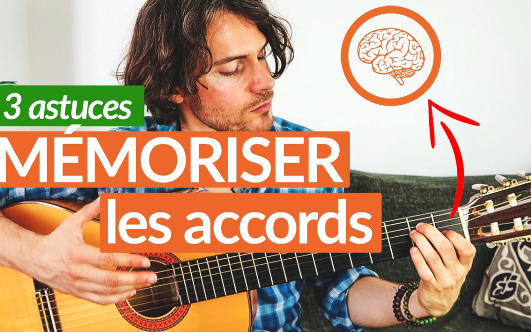 Mémoriser les accords quand on débute en guitare : 3 conseils