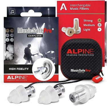 Alpine music safe pro bouchons d'oreille pour musiciens