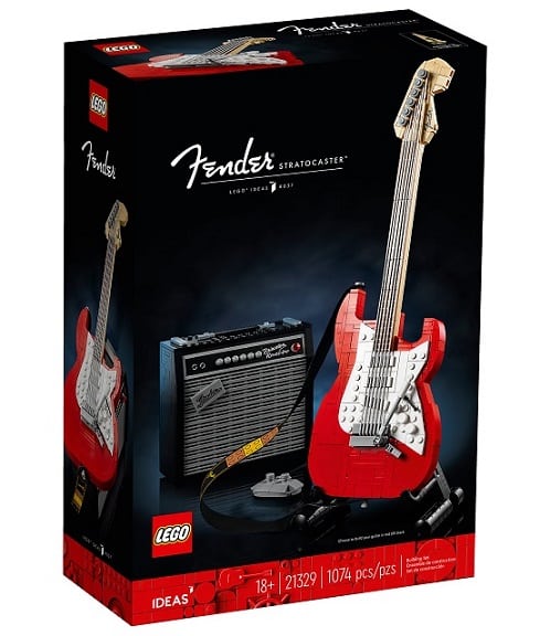 Lego Fender Stratocaster