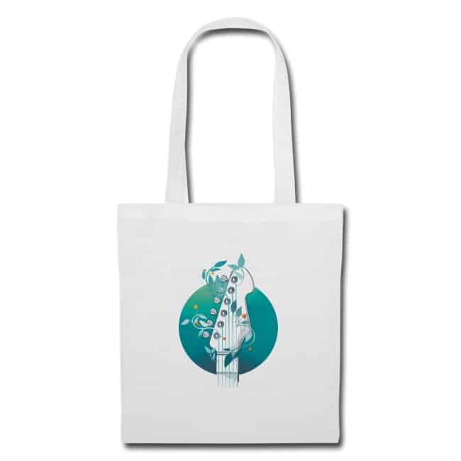 Tote bag guitare - idée cadeau - La Guitare en 3 Jours