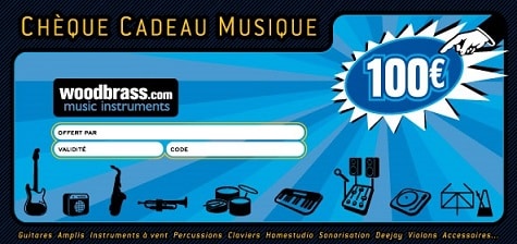 cheque cadeau musique woodbrass