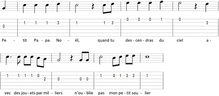 3 chansons de Noël faciles à jouer - cours de guitare débutant - La Guitare  en 3 Jours